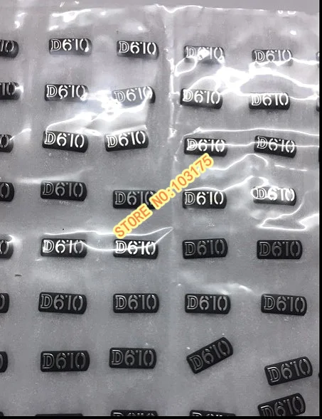 

New Original LOGO / Brand logo label for Nikon D610 Camera Repair Part