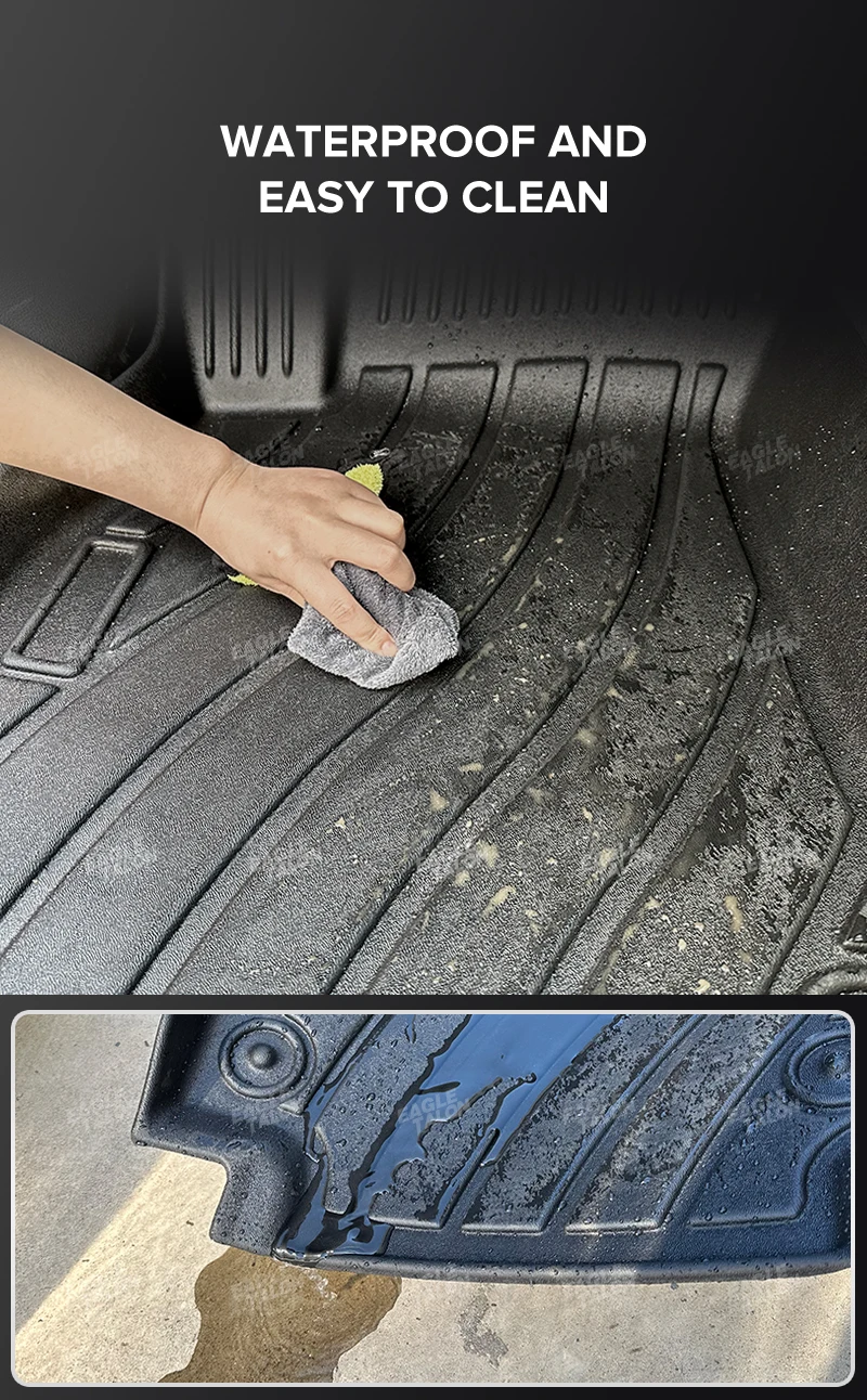 TPE Car Floor Mat For BMW 3 Series F30 2013-2019 2018 2017 2016 2015 2014 Interior Protector Accessories Custom Carpet Cover