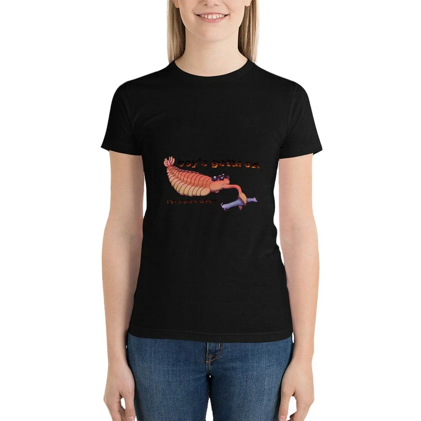 

Opabinia regalis: футболка для мальчиков * s, должна съесть, милая одежда, женские рубашки, футболки с графическим рисунком для женщин, хлопковые футболки