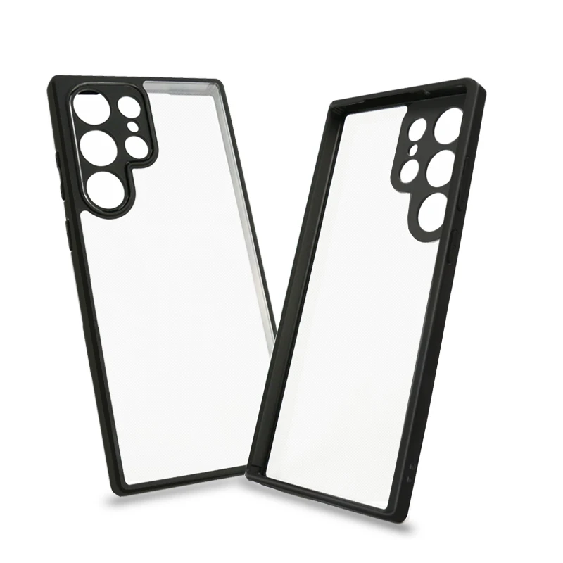 Per Samsung Galaxy S23 Ultra Custodia Per Samsung S23 Plus Cover Tpu Frame Pc Bumper Custodie Protettive Per Samsung S23 Ultra