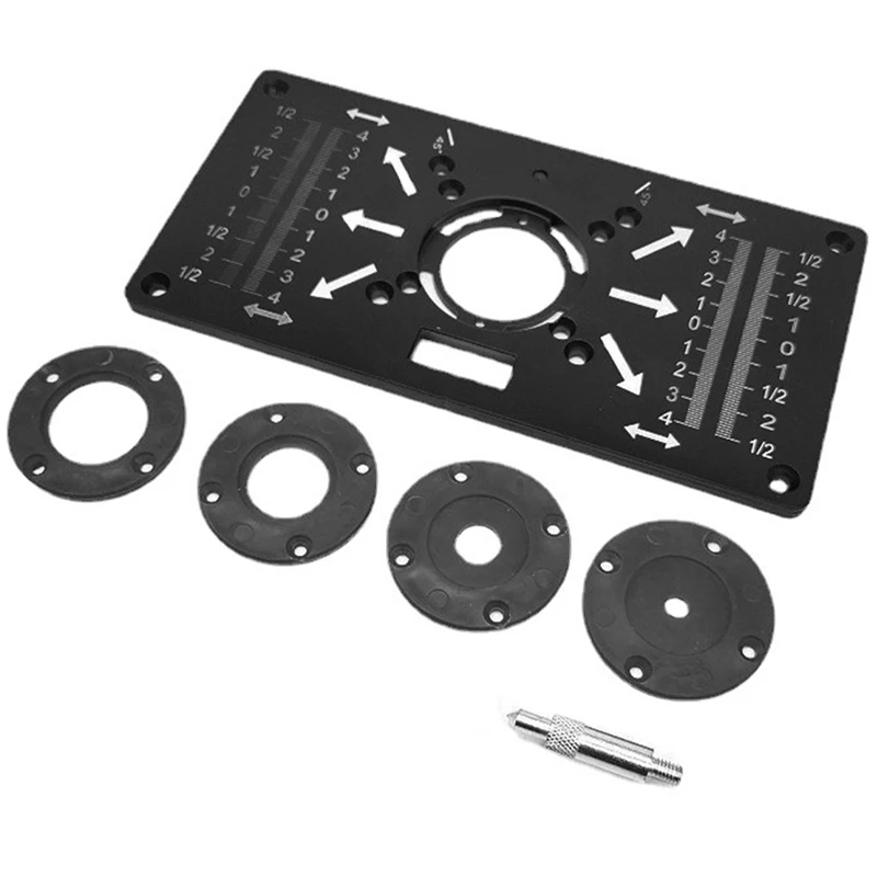 

1Set Woodworking Engraving Machine Woodworking Opening Trimming Machine Flip Board Aluminum Alloy