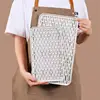 Fruit Cup Drain Tray Rectangular Bowl Rack Chopsticks Box Kitchen Storage Tray Water Cup Drain Tray Fruit Basket Tea Tray 1