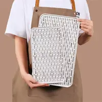 Fruit Cup Drain Tray Rectangular Bowl Rack Chopsticks Box Kitchen Storage Tray Water Cup Drain Tray Fruit Basket Tea Tray 1