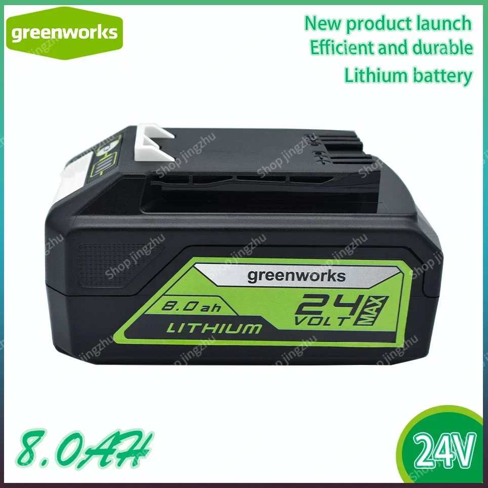 Batteria Greenworks 24V 8.0Ah Batteria Agli Ioni Di Litio Greenworks (Batteria Greenworks) Il Prodotto Originale È 100% Nuovo Di Zecca
