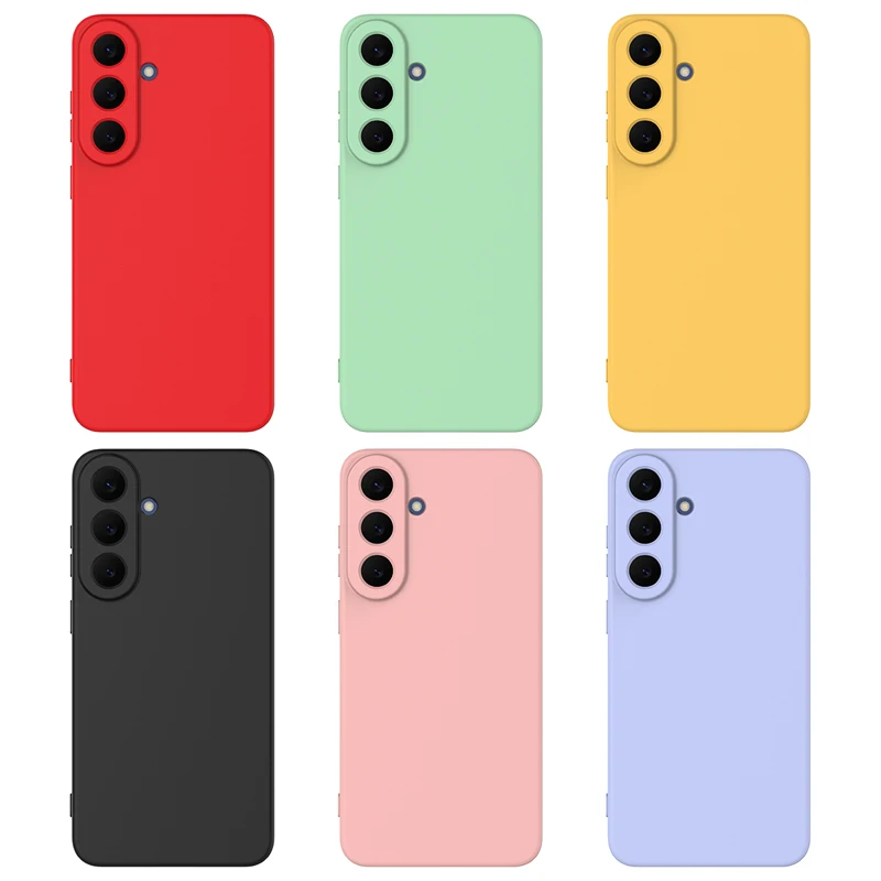 ELVEV Soft Premium Liquid Silicone Case with Flocking Interior and Strap