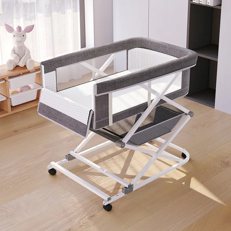 Newborn Changing Structure,Nursing Tables,diaper Table Foldable Mobile Multi-functional Baby Crib,Diaper Changing Table for Baby