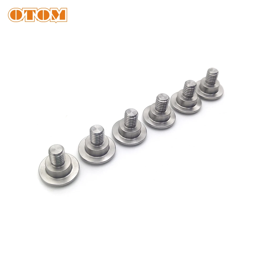 OTOM Front Fork Guard Bolt Screw For HONDA CR125 CRF250R CRF250X CRF450R CRF450X CRF450RX Motorcycle Front Axle Nut Cover Bolts motorcycle accessories auto accessories motorcycle screw caps motorcycle screws motorcycle fasteners bolt nut covers motorcycle nut covers