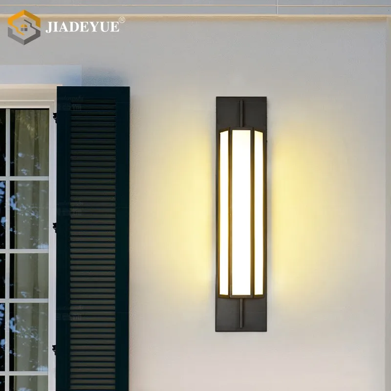 Outdoor waterproof wall lamp led garden garden lamp villa yard exterior wall lamp gate column wall lamp