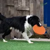 7 Colors Silicone Flying Saucer Funny Dog Cat Toy Dog Game Flying Discs Resistant Chew Puppy Training Interactive Pet Supplies 3