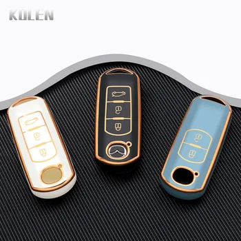 TPU Copertura Della Cassa Chiave Dell'automobile Borsette Fob Per Mazda 2 3 5 6 Alexa Atenza Demio BL BM GJ CX30 CX3 CX-3 CX5 CX-5 CX8 CX-8 CX9 MX5 RX8 CX-9 - TPU Copertura Della Cassa Chiave Dell automobile Borsette Fob Per Mazda 2 3 5 6