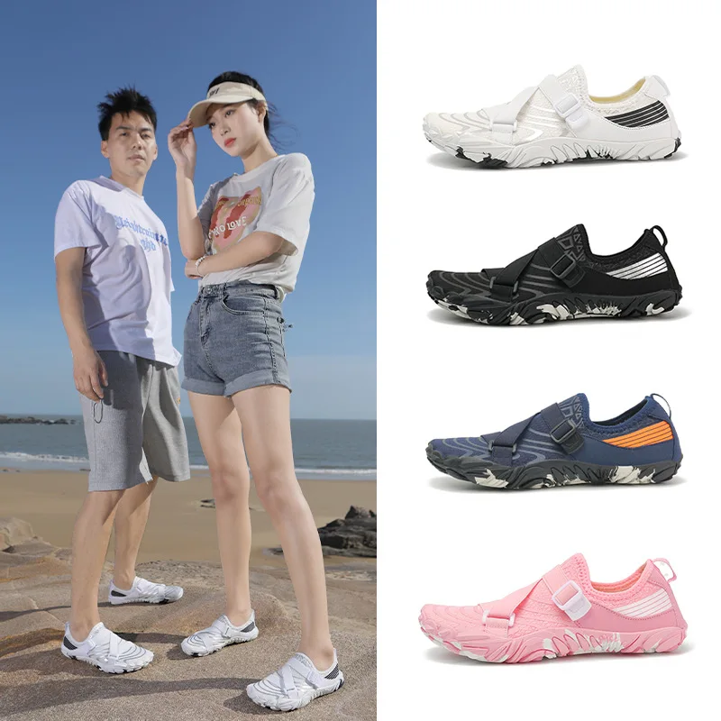 

Unisex Swimming Water Shoes Men Barefoot Outdoor Breathable Beach shoes Women Upstream Aqua Shoes Diving Surfing Wading Sneaker