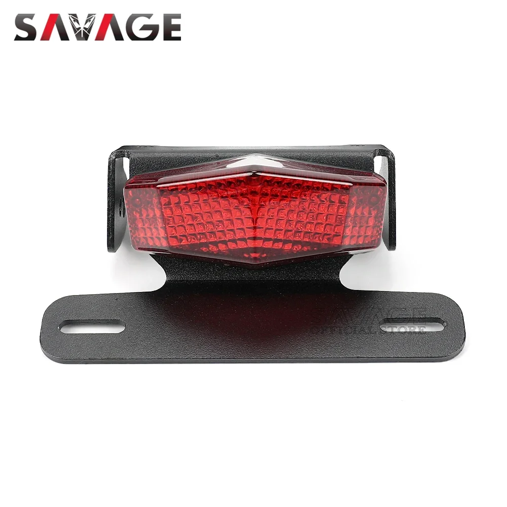 DRZ400 License Plate Holder LED Turn Signal for SUZUKI DRZ400SM DRZ 400 SM/S/E Motorcycle