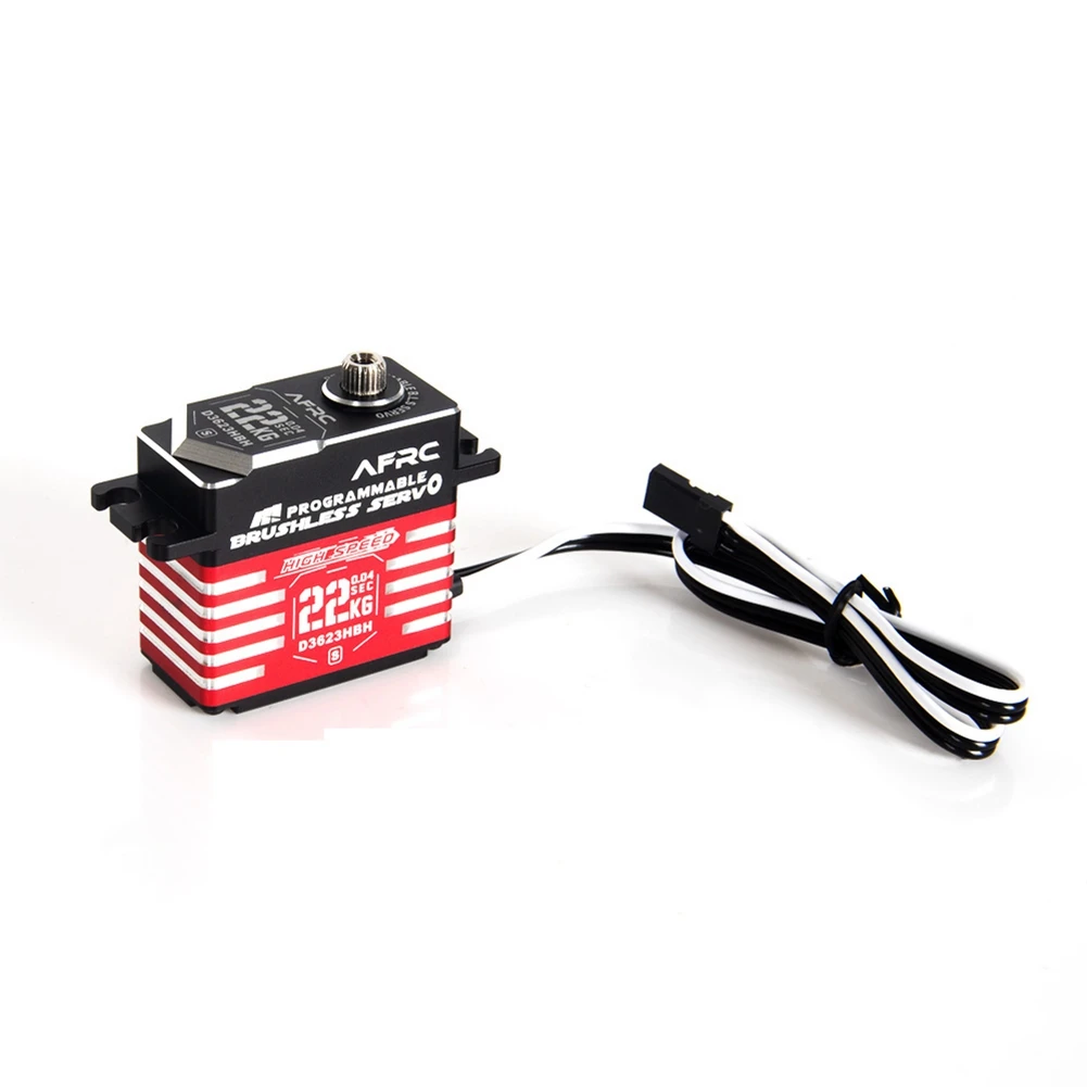 

AFRC D3623HBH-S High Speed Brushless Programmable Servo for ALIGN OXY5 MEG, SAB GOBLIN RAW 700, 450-700 Class Helicopters