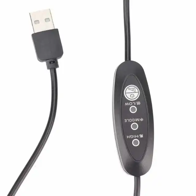 Usb Fűtőpad Összecsukható Szénszálas 3 Sebességváltó Hőmérséklet -Beállítási Fűtőfilm Váll Dc 5V -Hez - Image 5