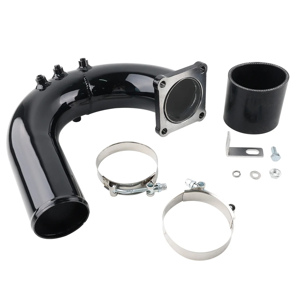 

Racing Car High Flow Intake Elbow Tube Pipe For 2003-07 Dodge Ram 5.9L Cummins Diesel Black