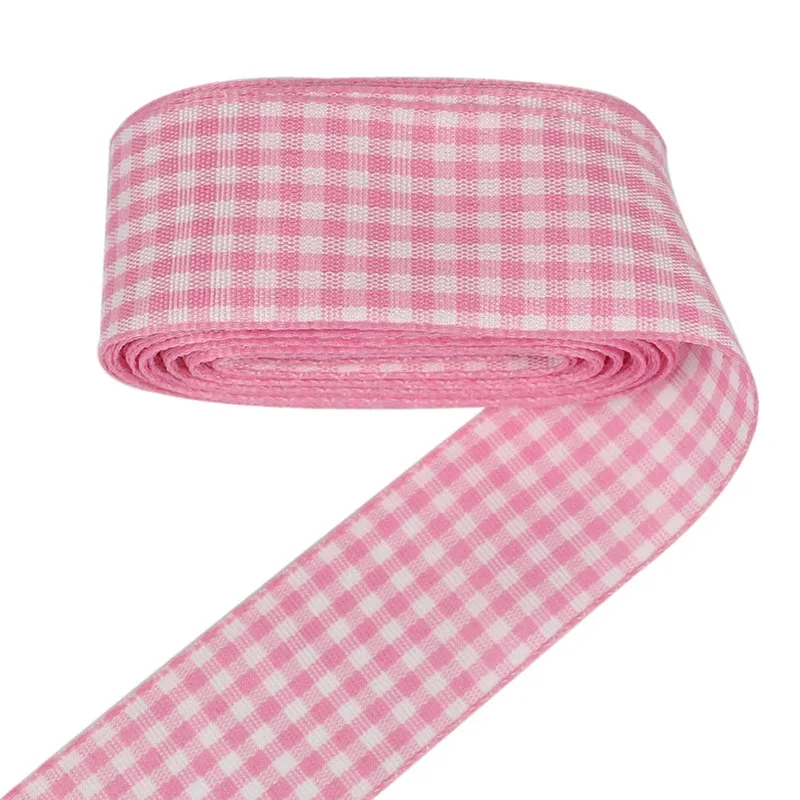 Ribbon Decoration Ribbon Supplies Christmas Ribbon Wrapping Ribbon Plaid Ribbon Grid Printed Ribbon Tape For Wedding Christmas Decorations DIY Handmade Gift Wrapping Accessories 10/25/38mm