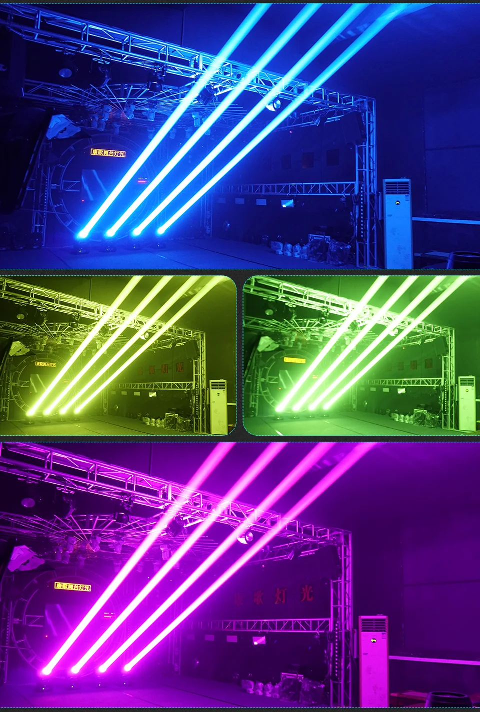 380W 3in1 Led Beam Light RGB Moving Head Beam Light DMX Controller Stage Disco M