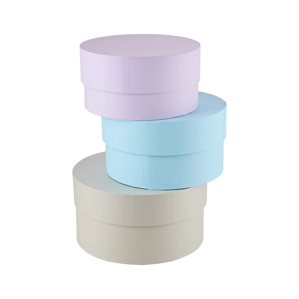 Набор 3 подарочных коробок Пастель |