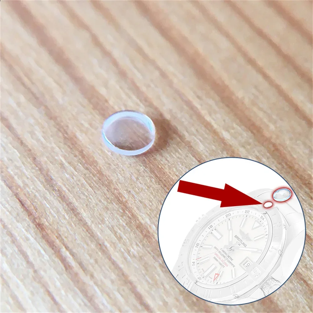 Orologio Da 2.8Mm Vetro Zaffiro Per Breitling Avenger Ii Gmt Orologio Lunetta Perla Luminosa