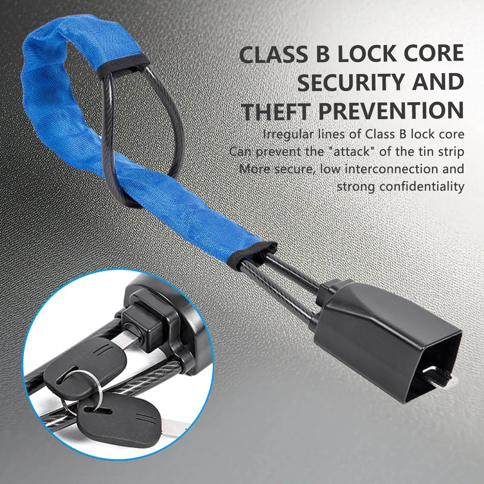 Enhanced Anti-Theft Steering Wheel Lock with Convenient Seat Belt Buckle Design