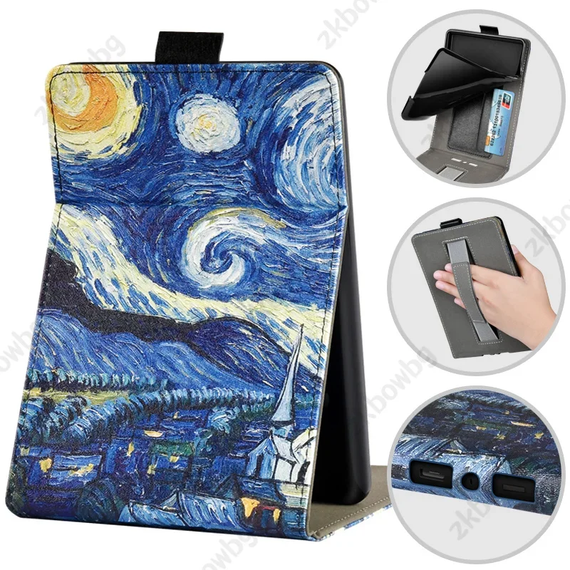 Smart Cover with Hand Belt Strap