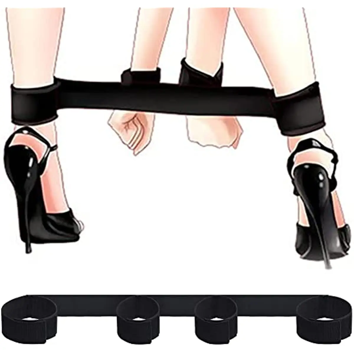 Sex Toys BDSM Bondage Set With Handcuffs Ankle Cuffs Adjustable Straps