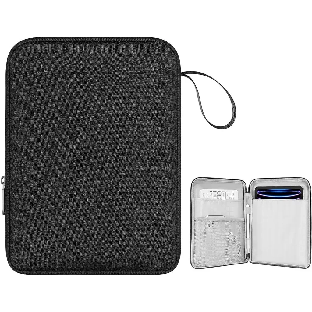 Waterproof Canvas Anti-Drop Tablet Sleeve Handbag