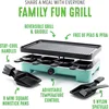 Indoor Tabletop Grill, Healthy Ceramic Nonstick, 2-in-1 Grill and Griddle,  Adjustable Temperature Control, PFAS-Free 5