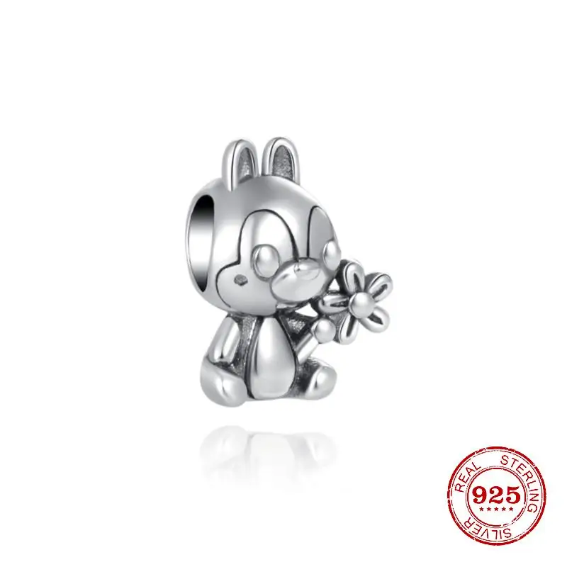 Yumilok - Collana di perle, argento sterling 925, braccialetto con charm, orecchini da buco, parure di gioielli catenina con ciondolo, bracciale, orecchini, set da donna/ragazza