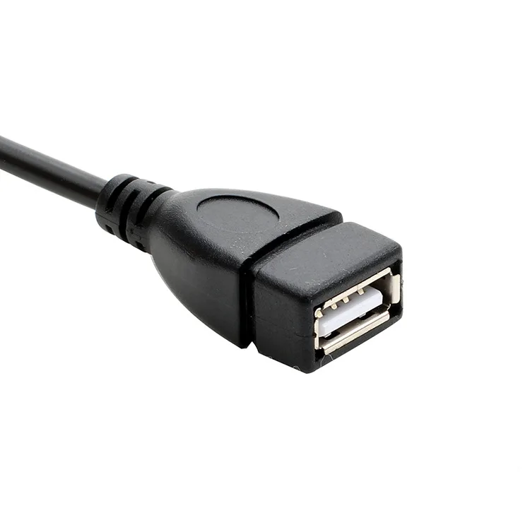 Mini USB female OTG Cable USB A Female to Mini B 5 Pin Female Adapter Cable for Digital Cameras