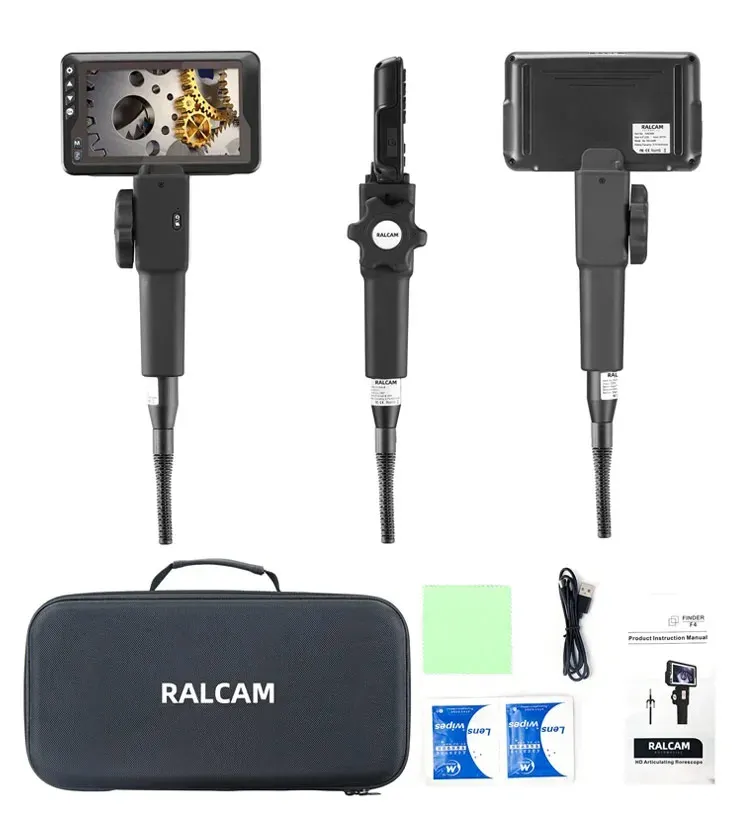 8.5mm 내시경 카메라 와이파이 4.5인치 IPS LCD 산업용 보어스코프 3.7..