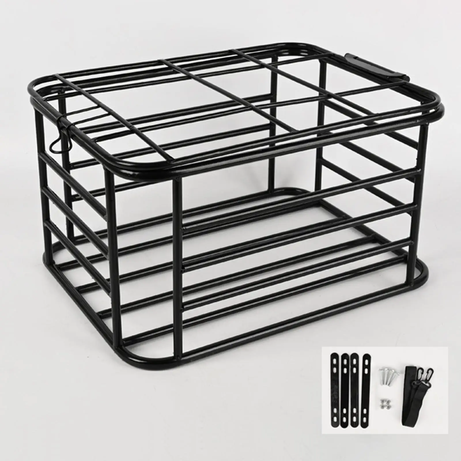 Rear Bike Basket Bicycle Cargo Rack Strong Load Bearing Dog Carrier, Bicycle Storage Basket for Mountain Bikes Dogs Riding Rear Bike Basket Bicycle Cargo Rack Strong Load Bearing Dog Carrier, Bicycle Storage Basket for Mountain Bikes Dogs Riding