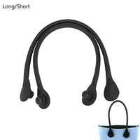 TANQU Short Long Round Pu Faux Leather Handle for Obag Classic Mini Chic O Bag Women's Bags Shoulder Handbag 1