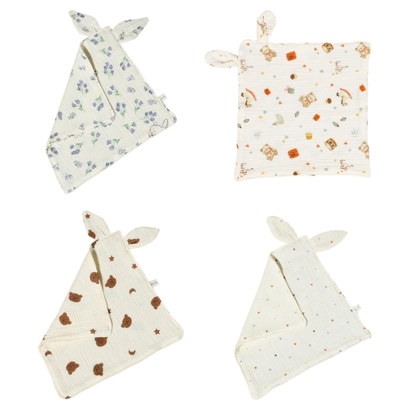 

Детское полотенце Мягкий и нежный носовой платок Хлопковое полотенце для новорожденных для груди, лица, шеи