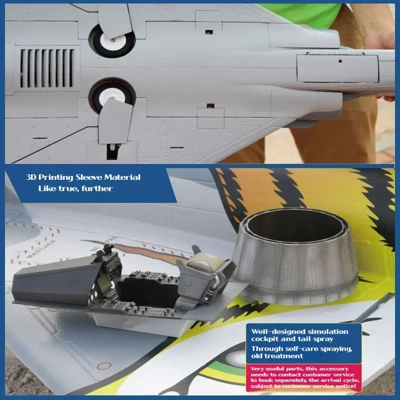 Freewing Model "phantom" Mirage 2000 80mm Culvert Remote-controlled Model Aircraft Rc Airplane Edf Jet  Adult Toy Gifts 4