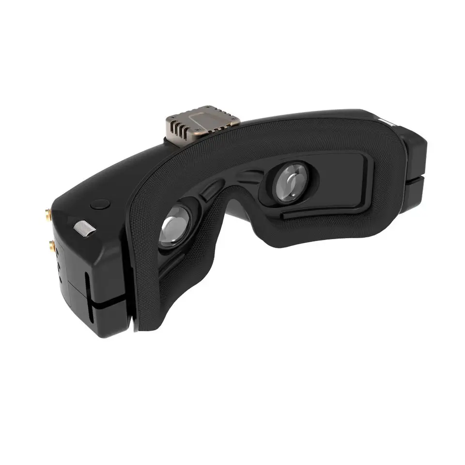 Détail du récepteur Steadyview OLED DVR intégré aux lunettes FPV SKYZONE SKY04O PRO V2.