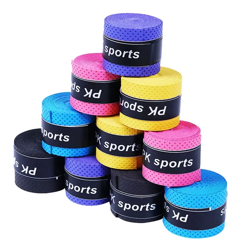 Bike Handlebar Tape Bicycle Handlebar Suck Sweat Band Antislip Breathable Fishing Rod Badminton Tennis Grip Tape Sport Dumbbells Pingpong Sweatband