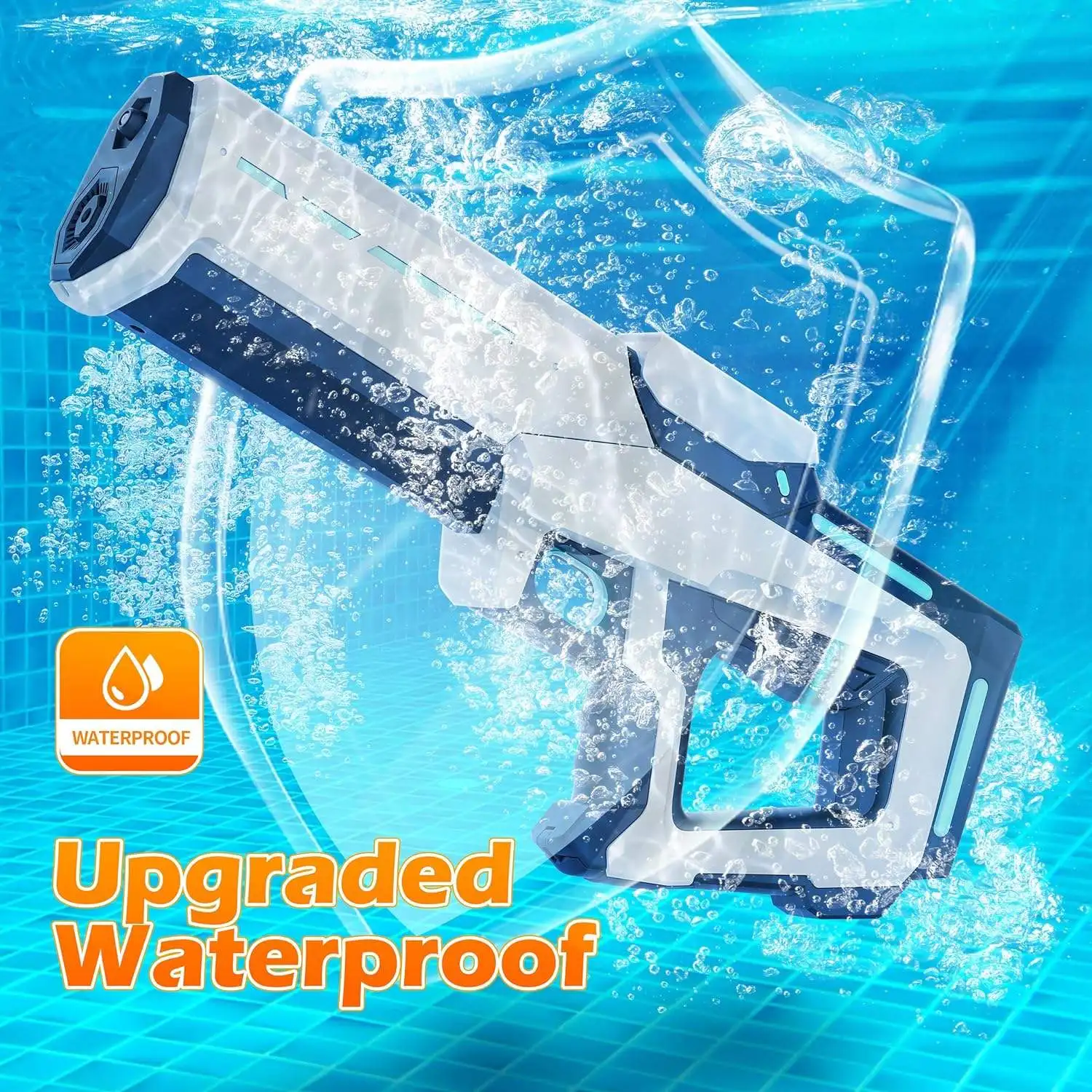 Electric Burst Water Gun Toy Automatically Absorbs Water Adults/children Summer Outdoor Parent-child Water Game Water Gun Toy 2