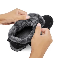 Women's Ankle Boots Waterproof Warm Snow Boots Women Non-slip Plush Hiking Shoes Men Winter Shoe Sneaker Comfortable Couple Boot 3