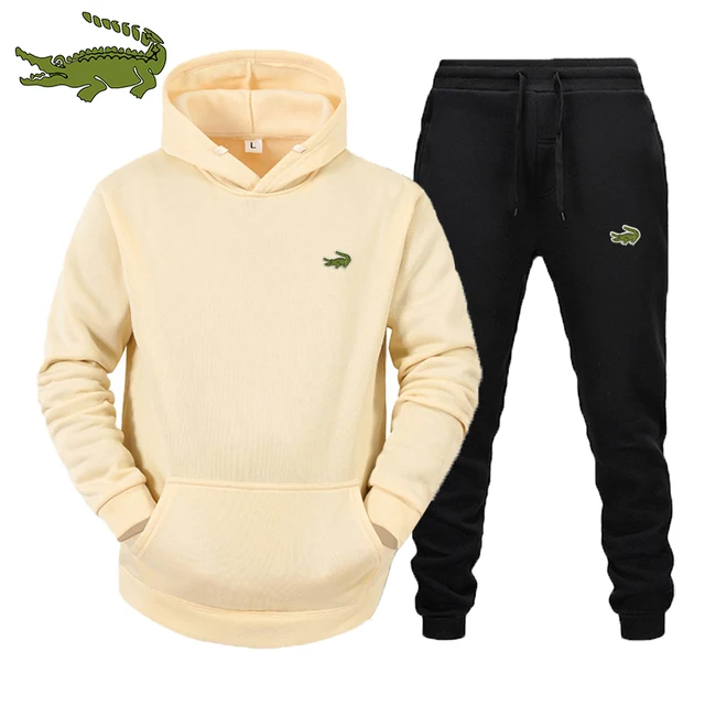 2024  CARTELO High Quality Men's Suit Fashion Casual Tracksuit 2 Piece Hoodie Pullover Sports Clothes Sweatshirt Jogging Set