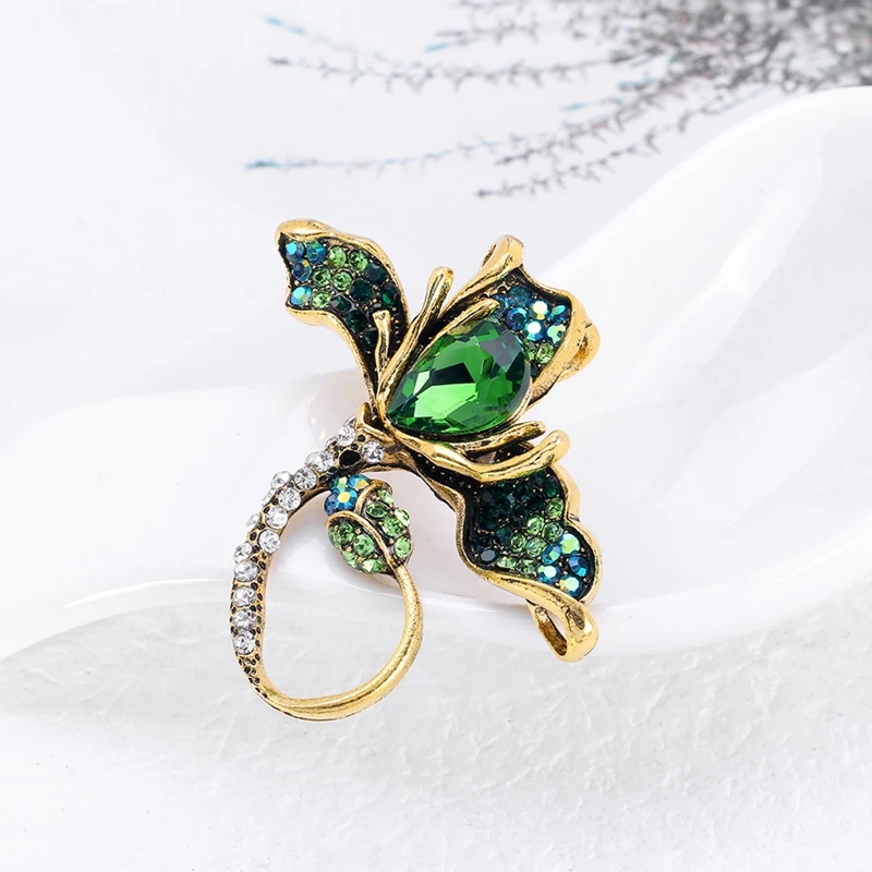 New Enamel Tulip Brooches For Women Classic Flower Weddings Office Party Brooch Pins Gifts