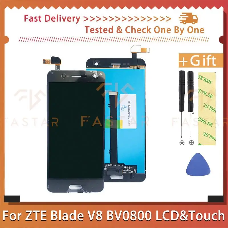 

5.2"Original For ZTE Blade V8 BV0800 LCD Display Touch Digitizer Assembly Replace Repair mobile phone Screen V8 BV0800 lcd