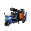 Three Wheel Truck Mounted Water Well Drilling Rig Efficiently Fully Hydraulic Tricycle Drilling Machine Rig Rotar 6