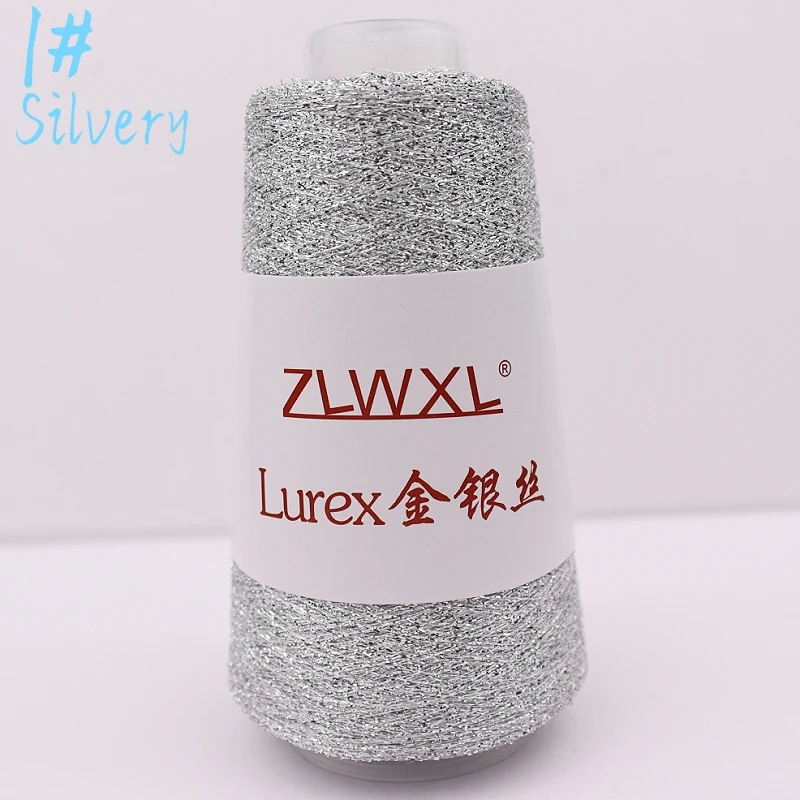 88 Color 50g  4000M Gold Silver knitting Lurex Matching yarn wool DIY For Knitting Wool Sweater Scarf Hat пряжа  5