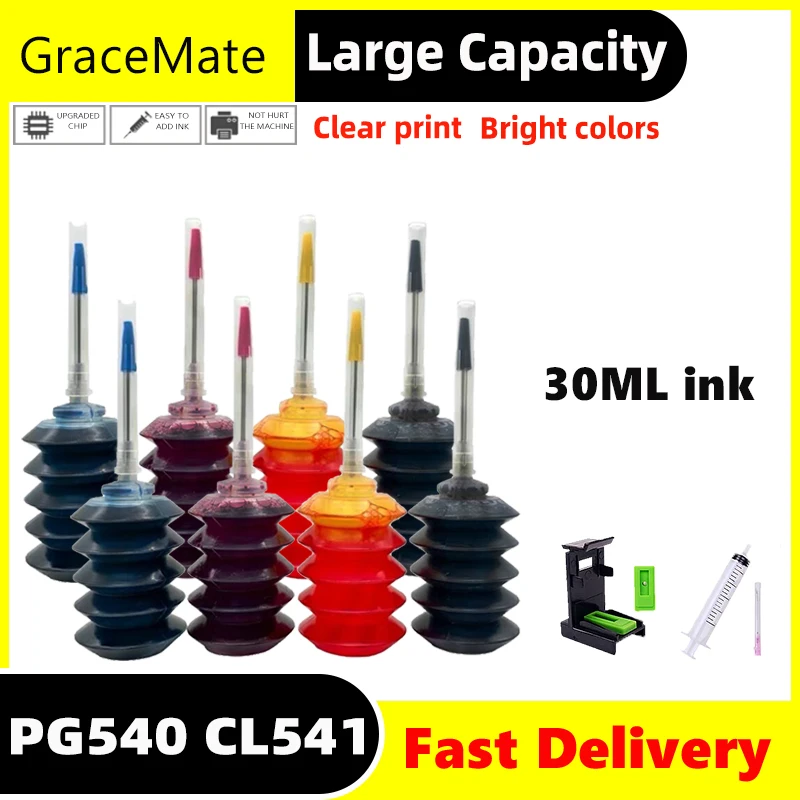 Pg540 Cl541 Pour Canon Pg 540 Cl 541 Cartouche Rechargeable Pg540 Pour  Canon Pixma Mg4250 Mg3250 Mg3255 Mg3550 Mg4100 Mg4150 Imprimante -  Cartouches D'encre - AliExpress