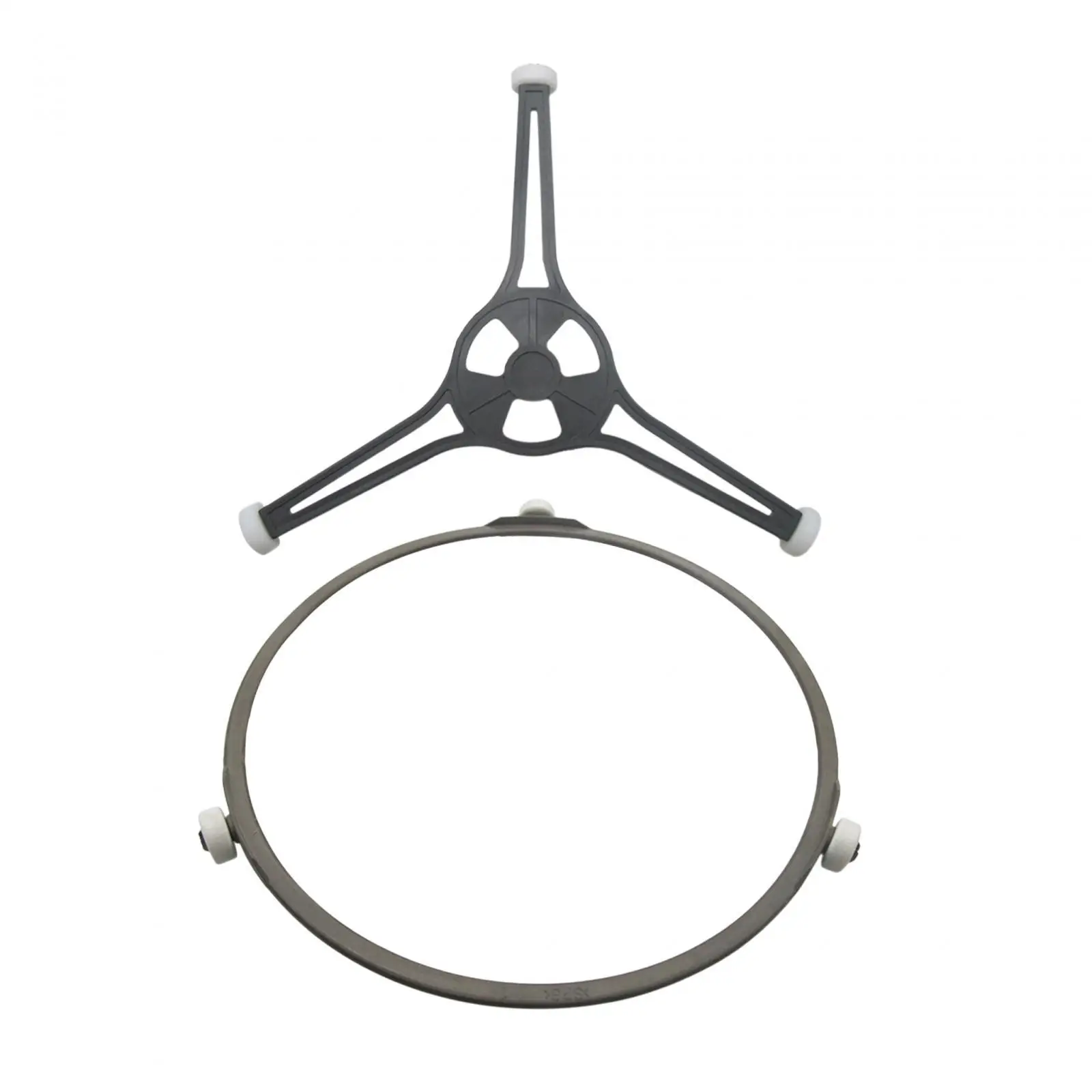 Microwave Oven Spare Parts Microwave Turntable Ring with 14mm Rollers Roller Support Accessories Parts