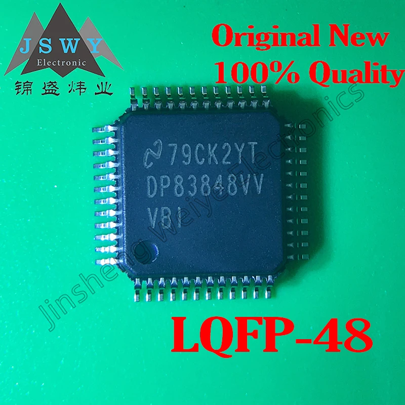 

5~10PCS DP83848CVV DP83848VVVBI DP83848IVV DP83848CVVX Package TQFP-48 100% Brand New Original Large Stock Free Shipping