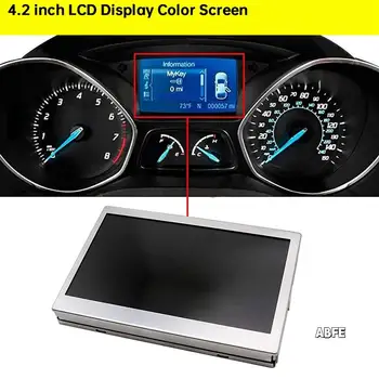Velocímetro para salpicadero de coche, pantalla LCD de 4,2 pulgadas, pantalla a Color para Ford Focus Escape 2013-2016 150MPH, grupo de velocímetros 1