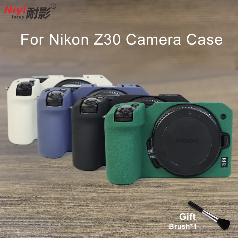 

Top High Quality For Nikon Z30 Camera Soft Silicone Case Camera Protective Body Bag For Nikon Z30 Rubber Cover Battery Openning