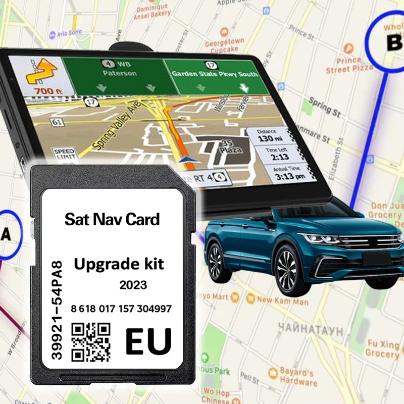 Navigation Map SD Card Navi Navigation 2023 Swift Sx4 S-Cross Vitara 54PA8 for Suzuki Slda Bosch with Anti Fog Reaview Stic